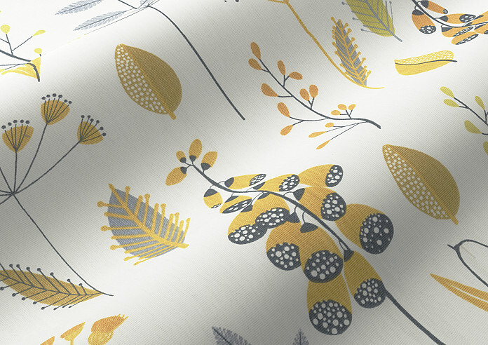 Amala, Saffron - Roman Blind - Image 4